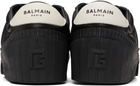 Balmain Black Riff Low Sneakers