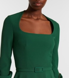 Safiyaa Ellis crêpe cocktail dress