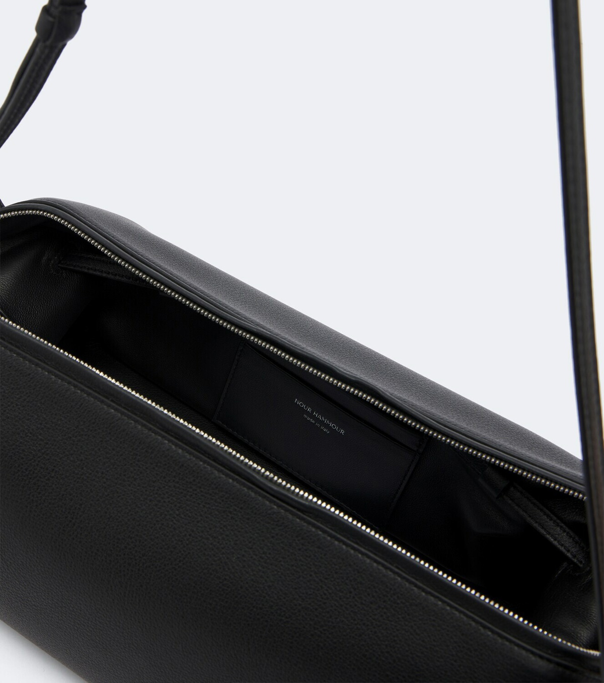 Nour Hammour Kenza leather shoulder bag