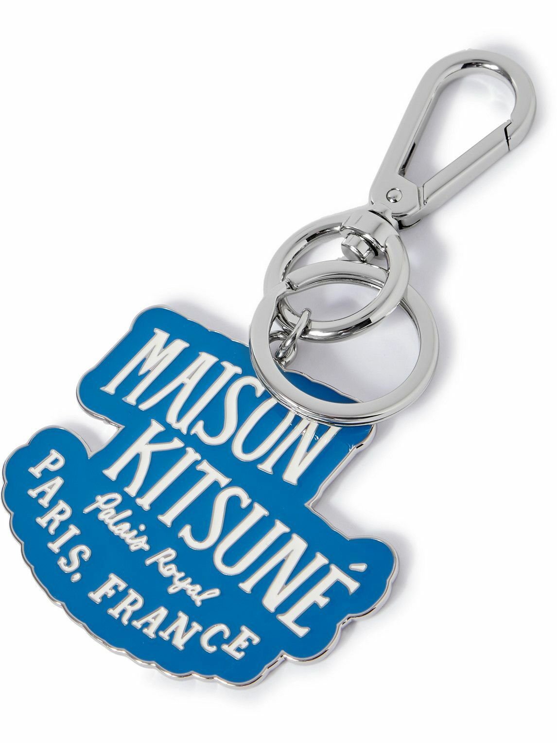 Maison Kitsuné Tricolour Keyring Maison Kitsune