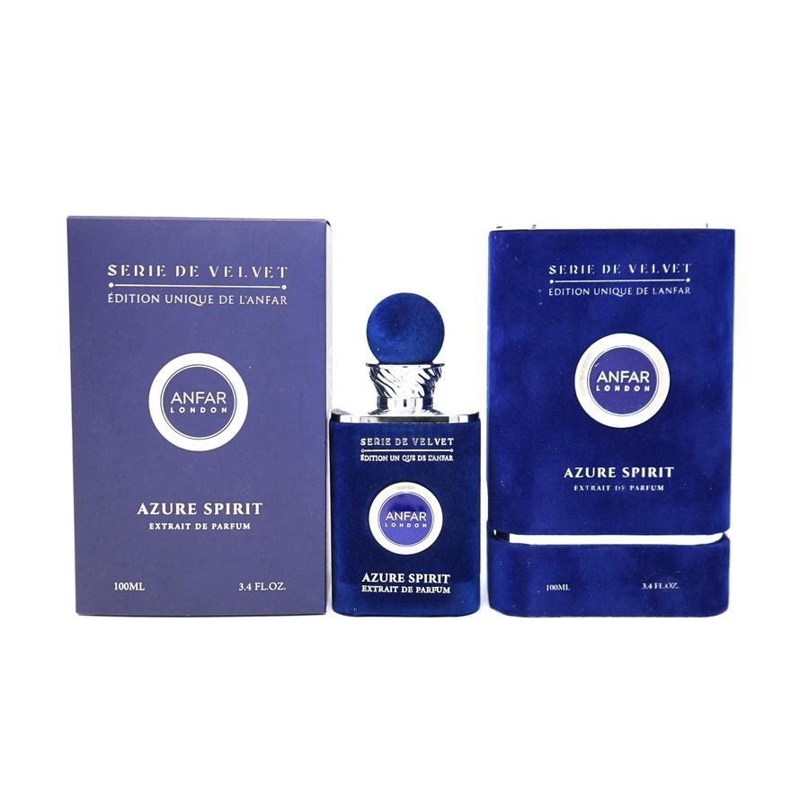 Anfar Mens Azure Spirit Extrait de Parfum Spray 3.4 oz Fragrances 6292257643510