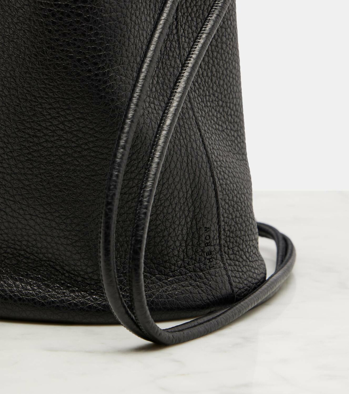 The Row Joe Medium leather backpack