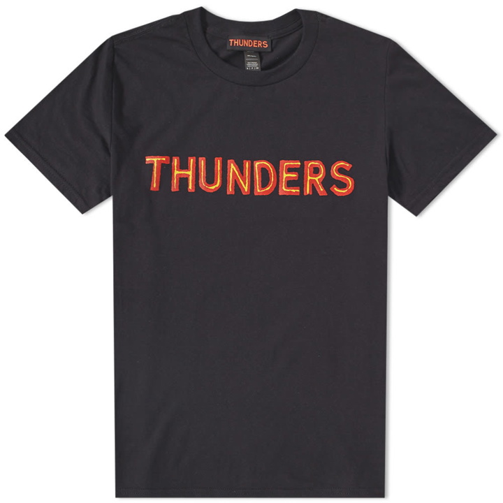 Photo: Thunders Sign Tee Black