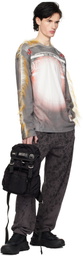 Diesel Black Logos S Backpack