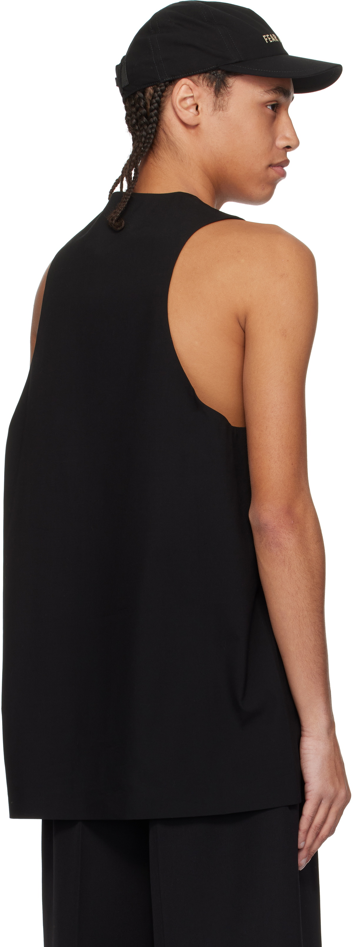 Fear of God Black Oxford Tank Top