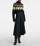 Proenza Schouler Heidi cotton-blend midi skirt