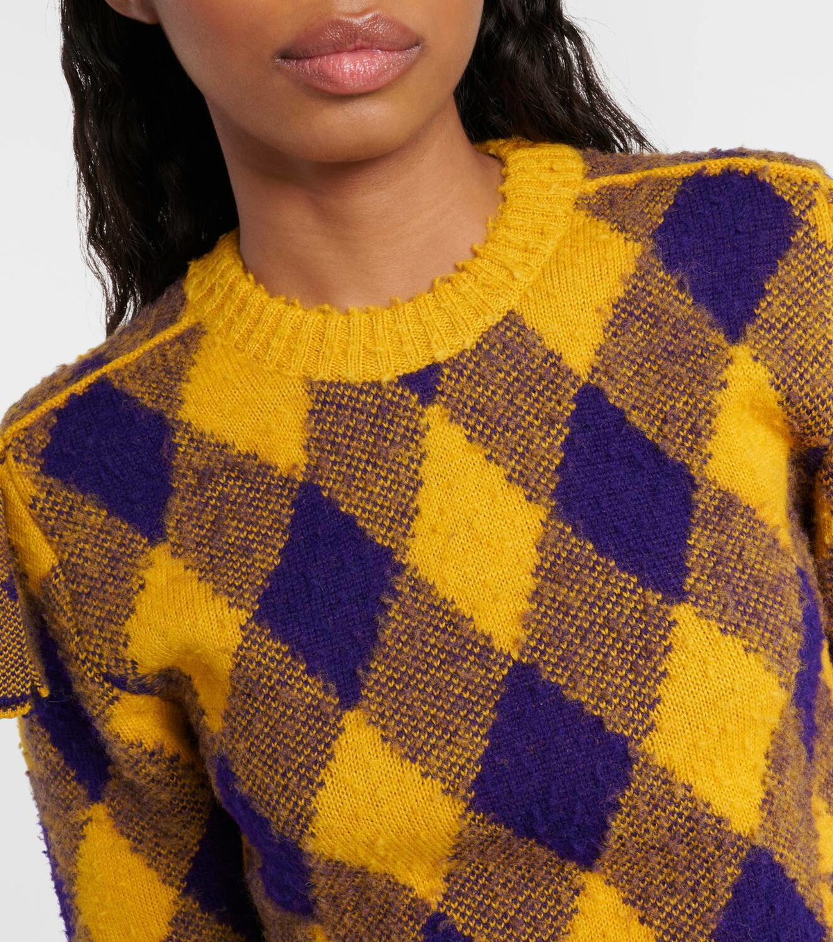 Burberry Argyle wool jacquard sweater Burberry
