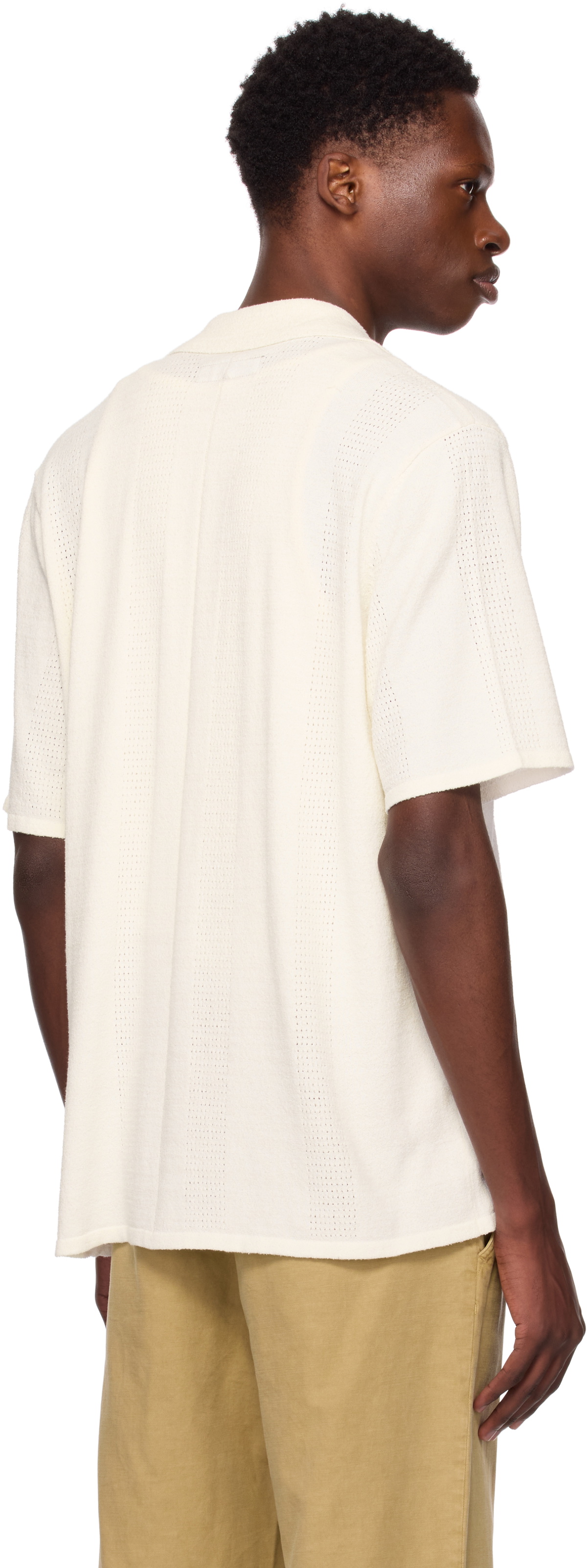 rag & bone Off-White Avery Zuma Knit Shirt