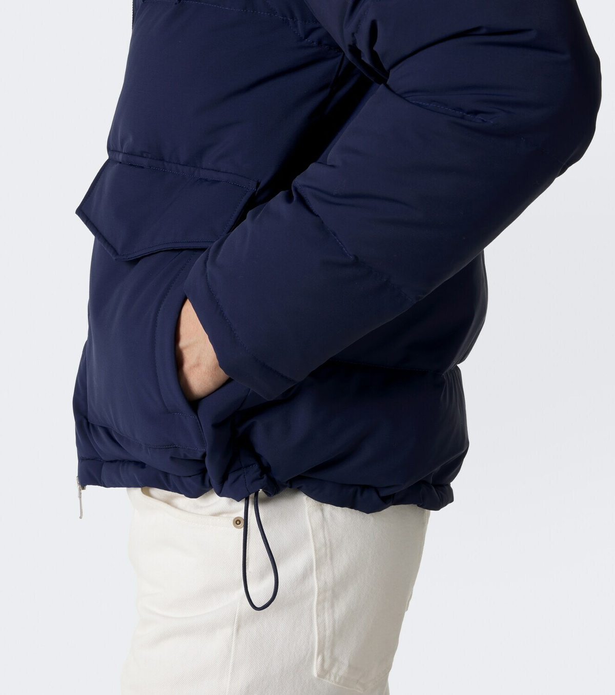 Eleventy Wool-blend down jacket