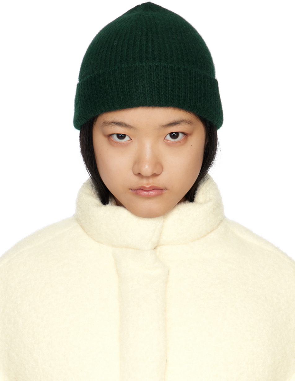 Nothing Written SSENSE Exclusive Green Capsule Cloud Beanie