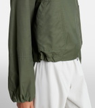 Vince Cotton-blend bomber jacket