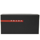 Prada Eyewear Men's Linea Rossa PS 01YS Sunglasses in Matte Black/Dark Grey