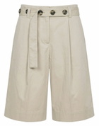 Roberto Collina Womens Shorts & Bermuda Shorts Sand