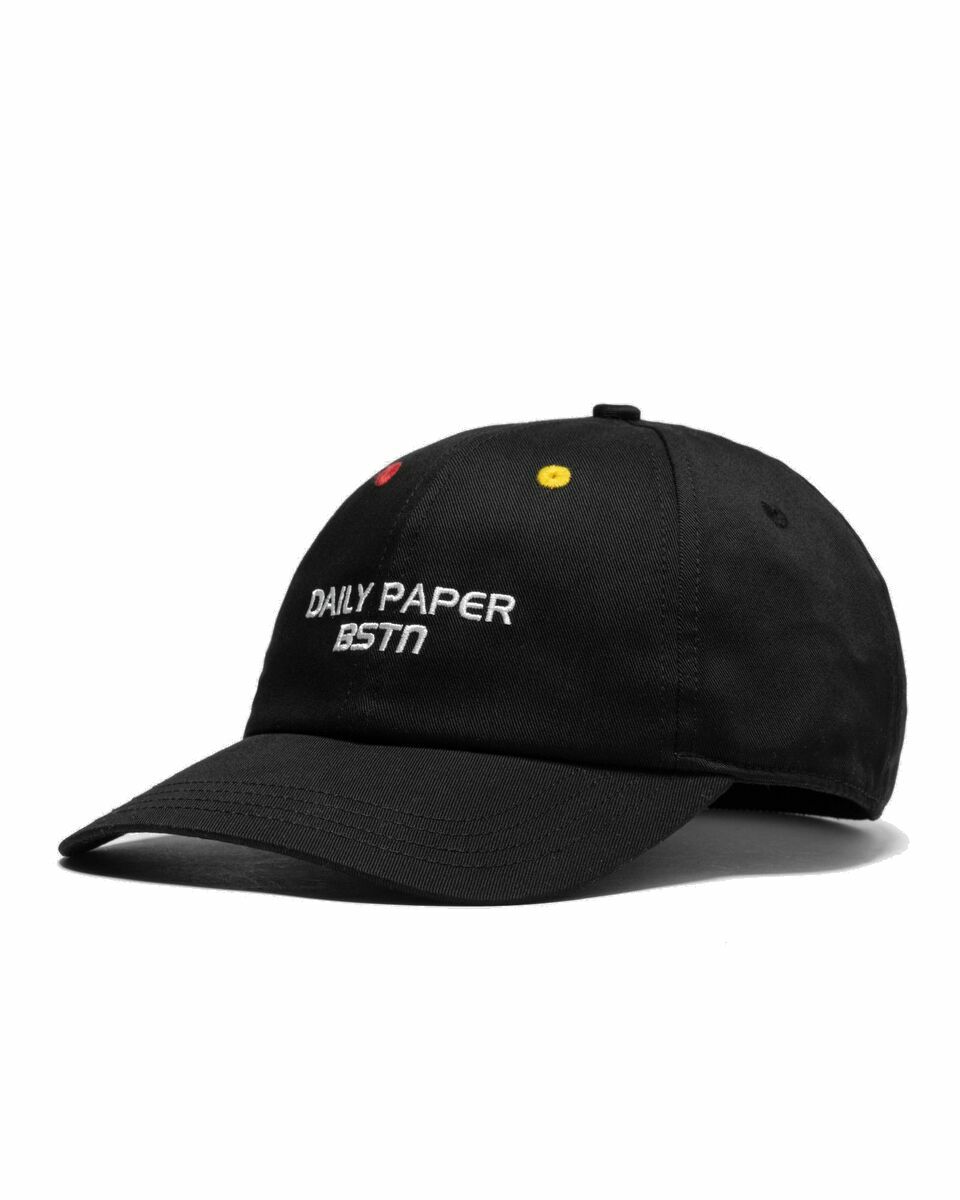 Photo: Daily Paper Daily Paper X Bstn Brand Cap Black - Mens - Caps
