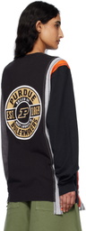 NEEDLES Multicolor 7 Cuts College Long Sleeve T-shirt