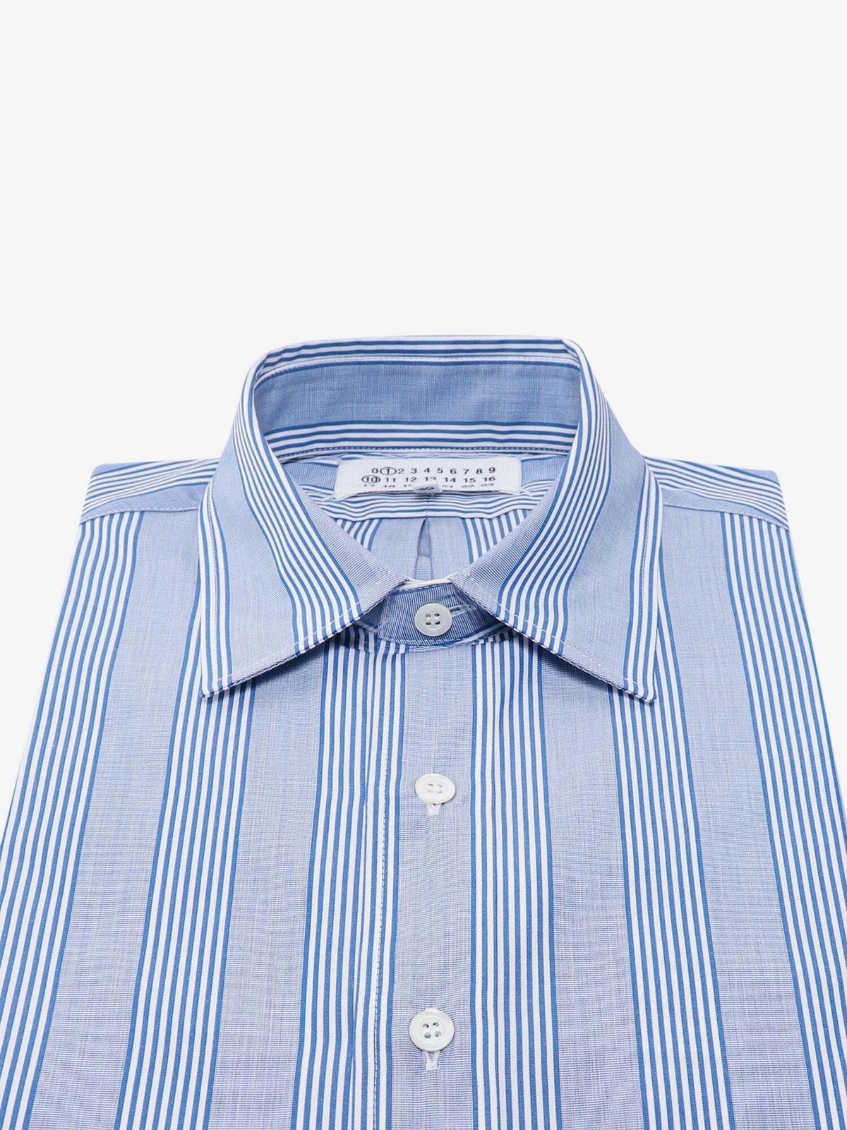 Maison Margiela Shirt Blue Mens Maison Margiela