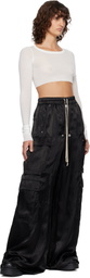 Rick Owens Off-White LS Crop T-shirt