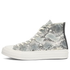 Converse First String Chuck Taylor All Star Sneaker in Silver/Snow White/Black