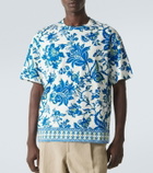 Etro Floral cotton jersey T-shirt