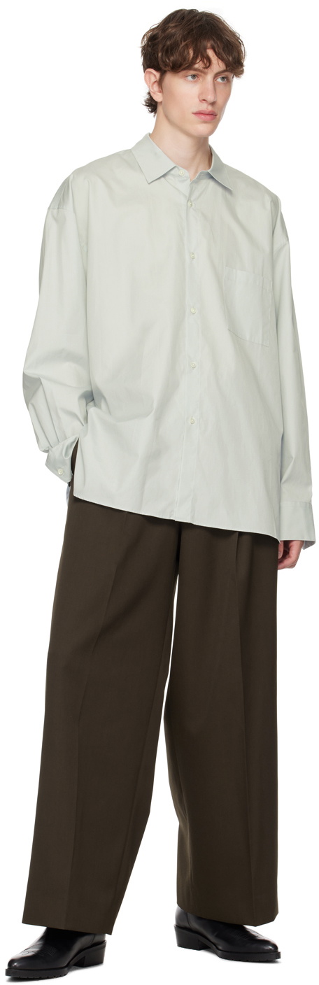 stein Gray Oversized Shirt