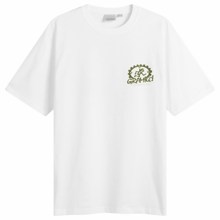 Photo: Gramicci Men's Equipped For Dirt T-Shirt in White