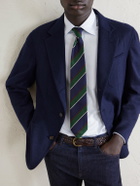 Dunhill - Mohair and Silk-Blend Blazer - Blue