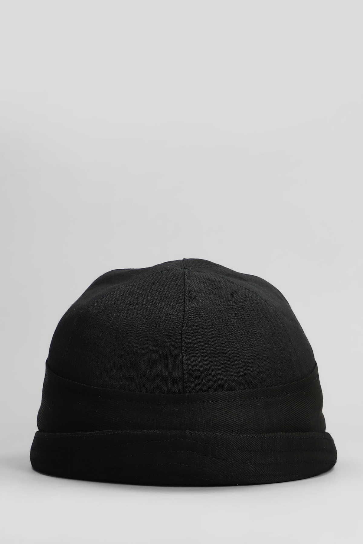Ziggy Chen Hats In Black Linen