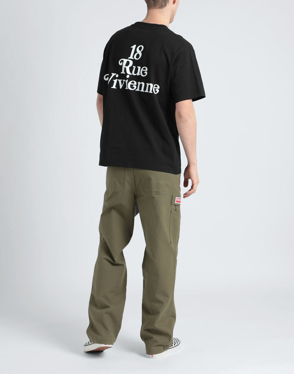 Kenzo Mens T-shirt in Black