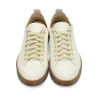 Feit White Hand-Sewn Latex Low Sneakers