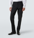 Dolce&Gabbana Wool and silk-blend tuxedo pants