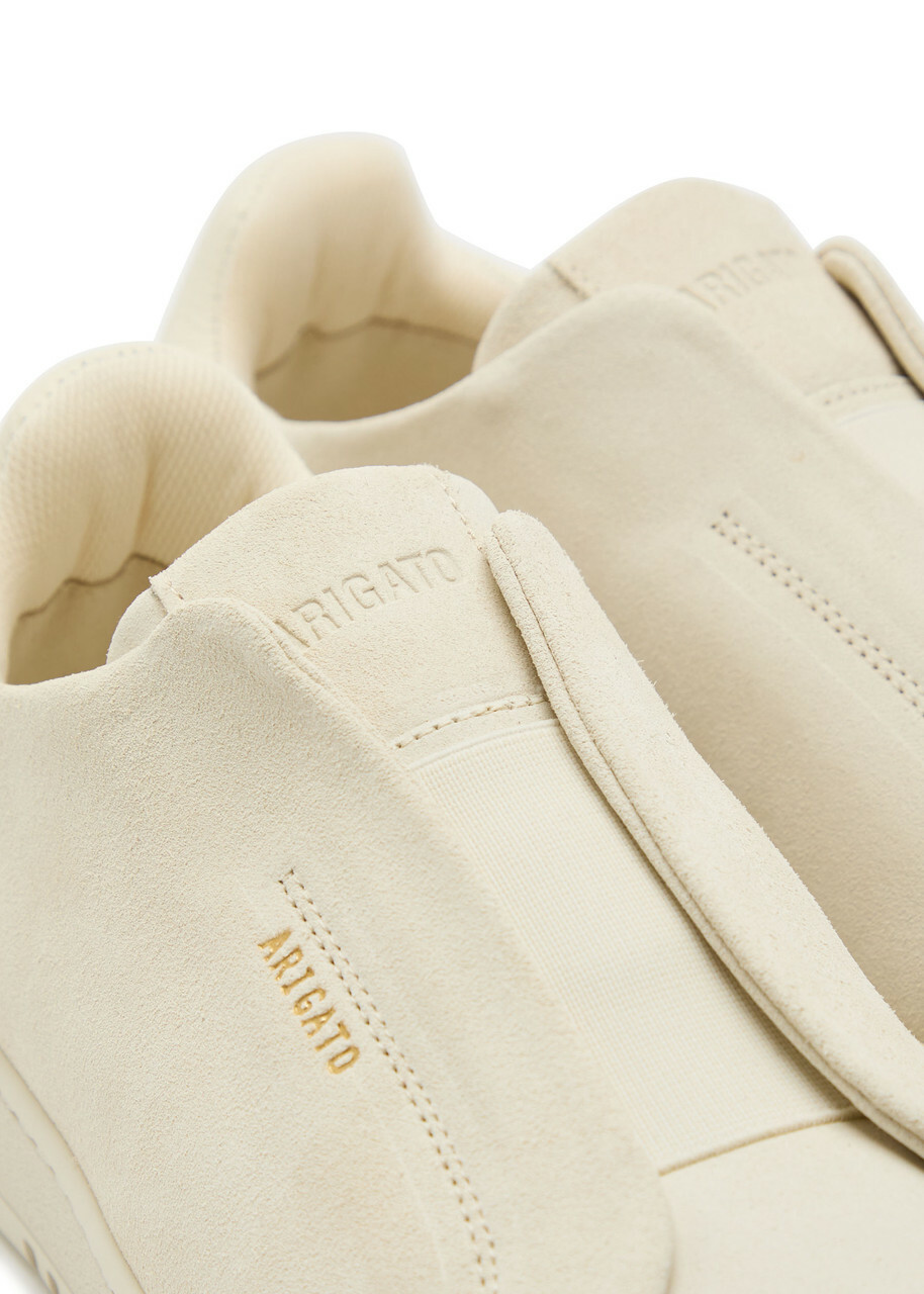 Axel Arigato Dice Laceless Suede Sneakers Off White