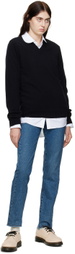 Comme des Garçons Shirt Black Lambswool Sweater