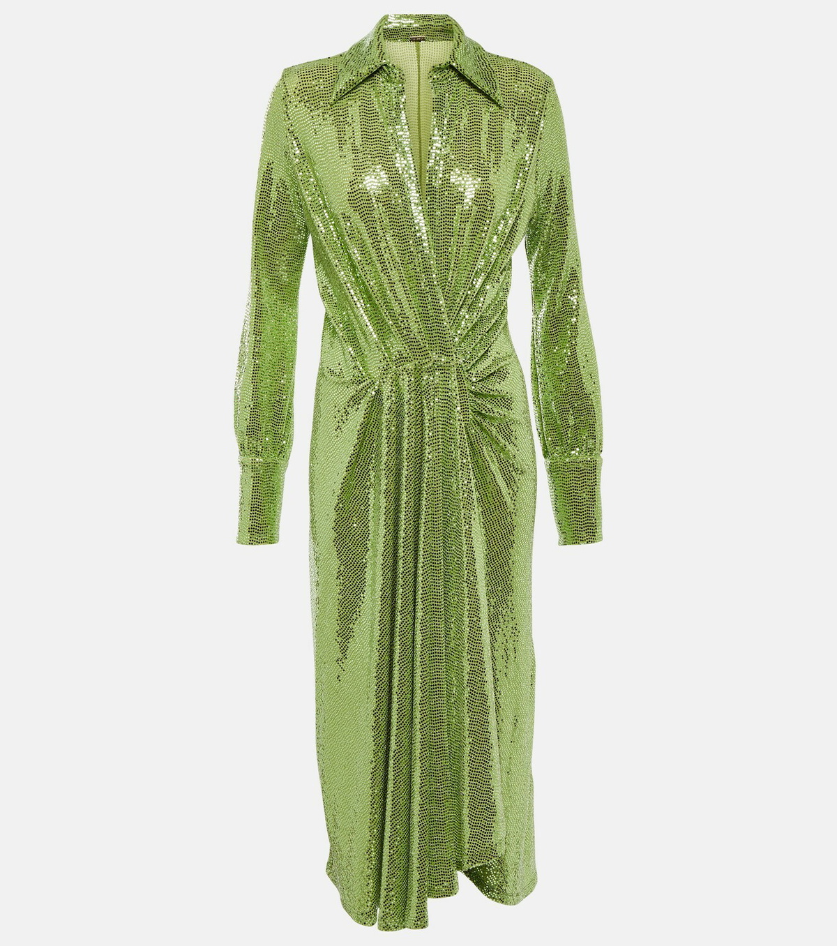 【Dodo Bar Or】 Sequined gatheredミディドレス Dodo Bar Or Joelle sequined gathered midi dress Dodo Bar Or