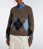 Arch4 Sloane argyle cashmere sweater