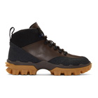 Moncler Black and Brown Hektor Boots