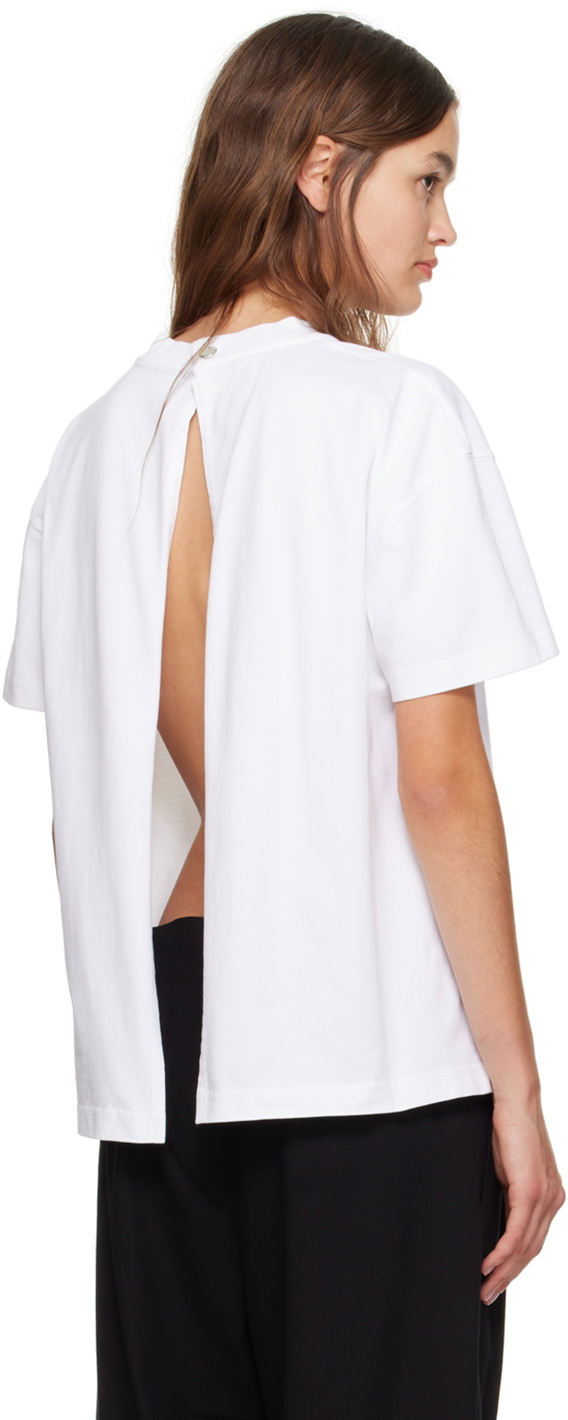Jacquemus White Guirlande 'Le t-shirt fiesta' T-Shirt Jacquemus