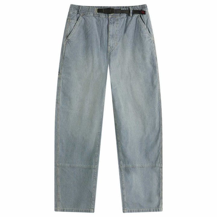 Photo: Gramicci Women's Japanese Denim Work Pant in Hickory