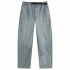 Gramicci Women's Japanese Denim Work Pant in Hickory