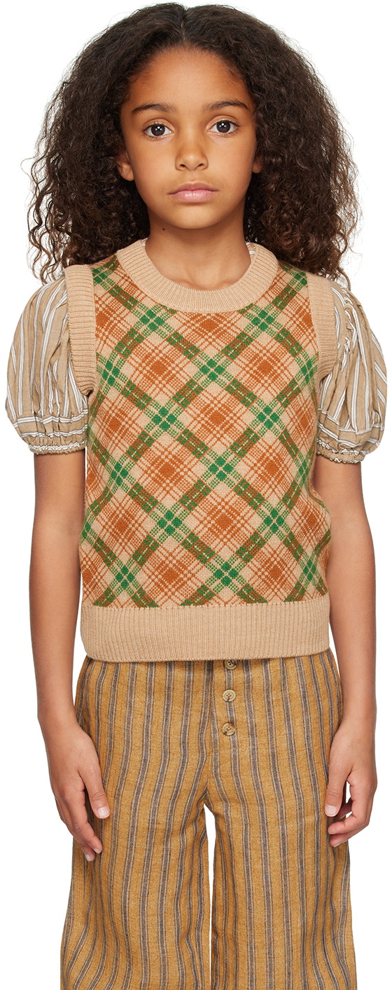 Caramel Kids Brown Maple Vest