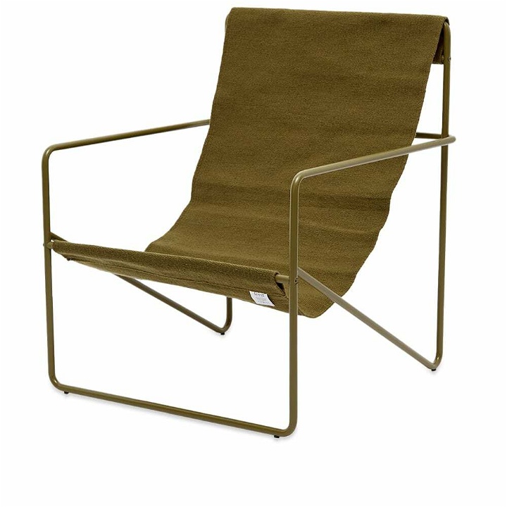 Photo: Ferm Living Desert Lounge Chair in Olive