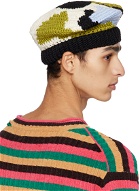 Bethany Williams Multicolor Knitted Beret