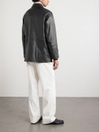 Saman Amel - City Leather Jacket - Black