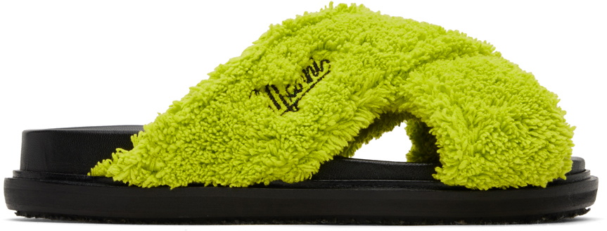Marni Green Fussbett Sandals Marni display picture 3