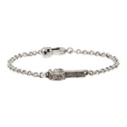 Gucci Silver Double G Key Bracelet