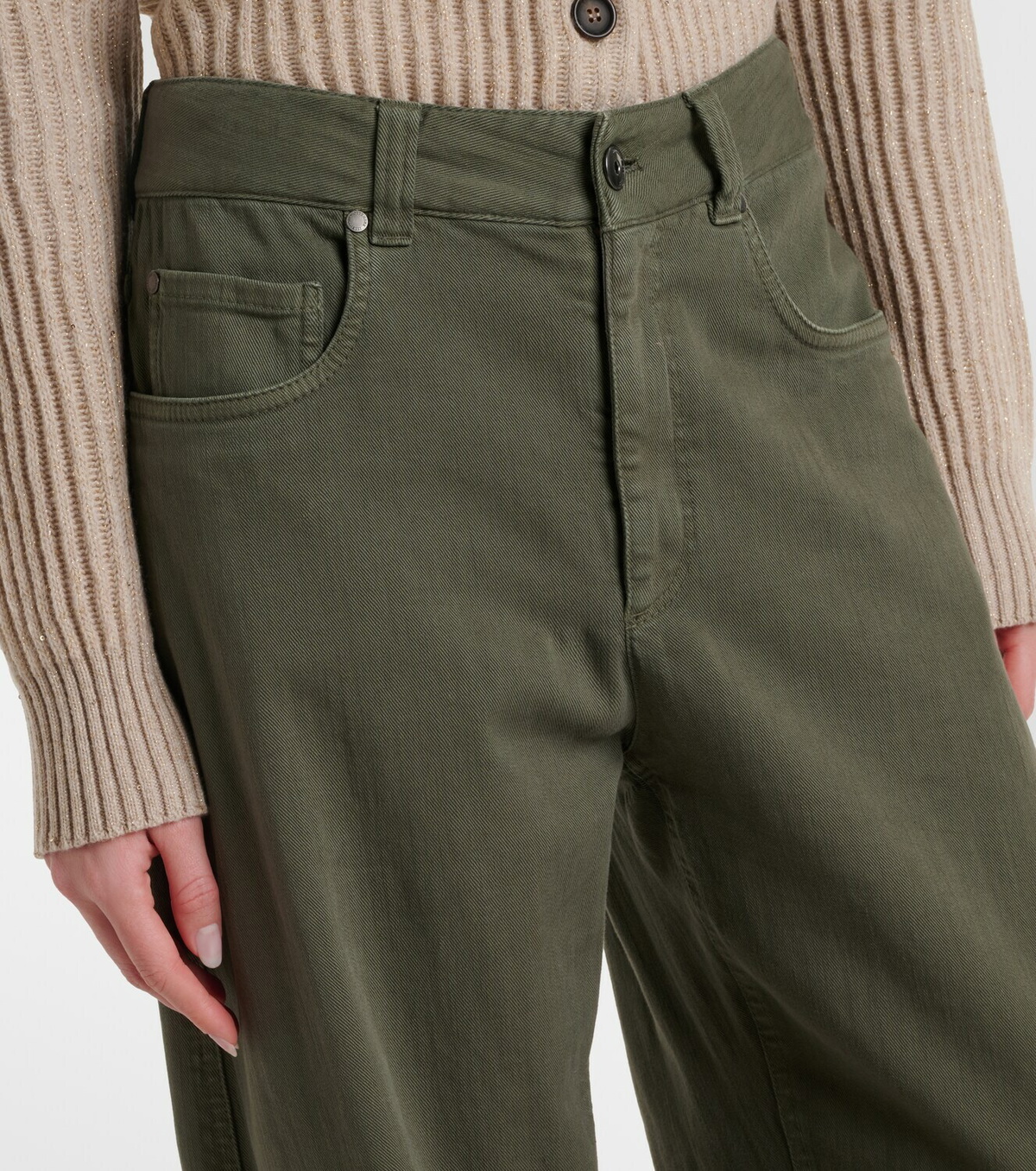 Brunello Cucinelli Monili wide-leg jeans