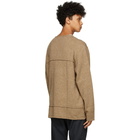 HOPE Beige Cut Sweater