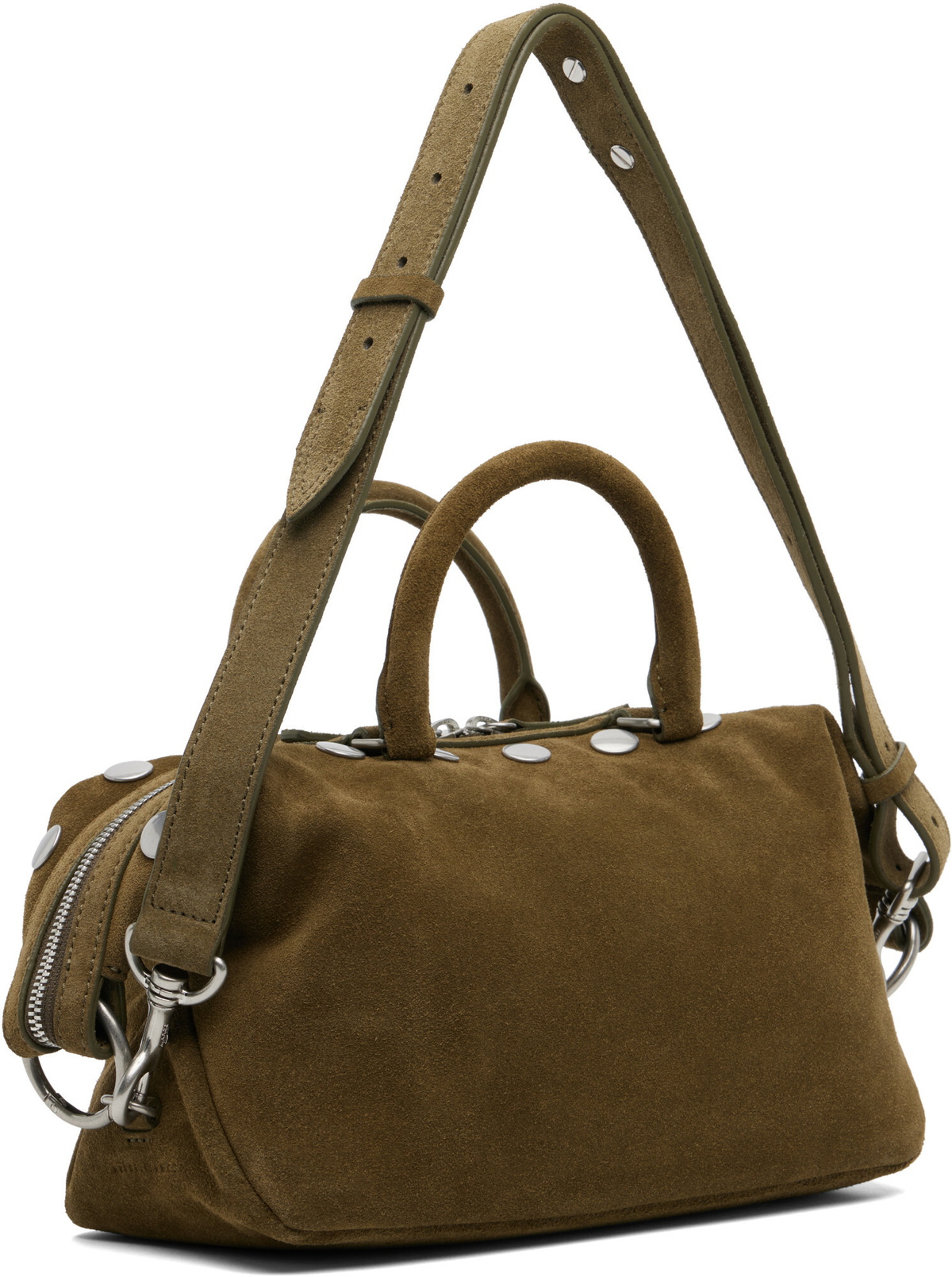 MARGESHERWOOD Khaki Dumpling Stud Mini Bag