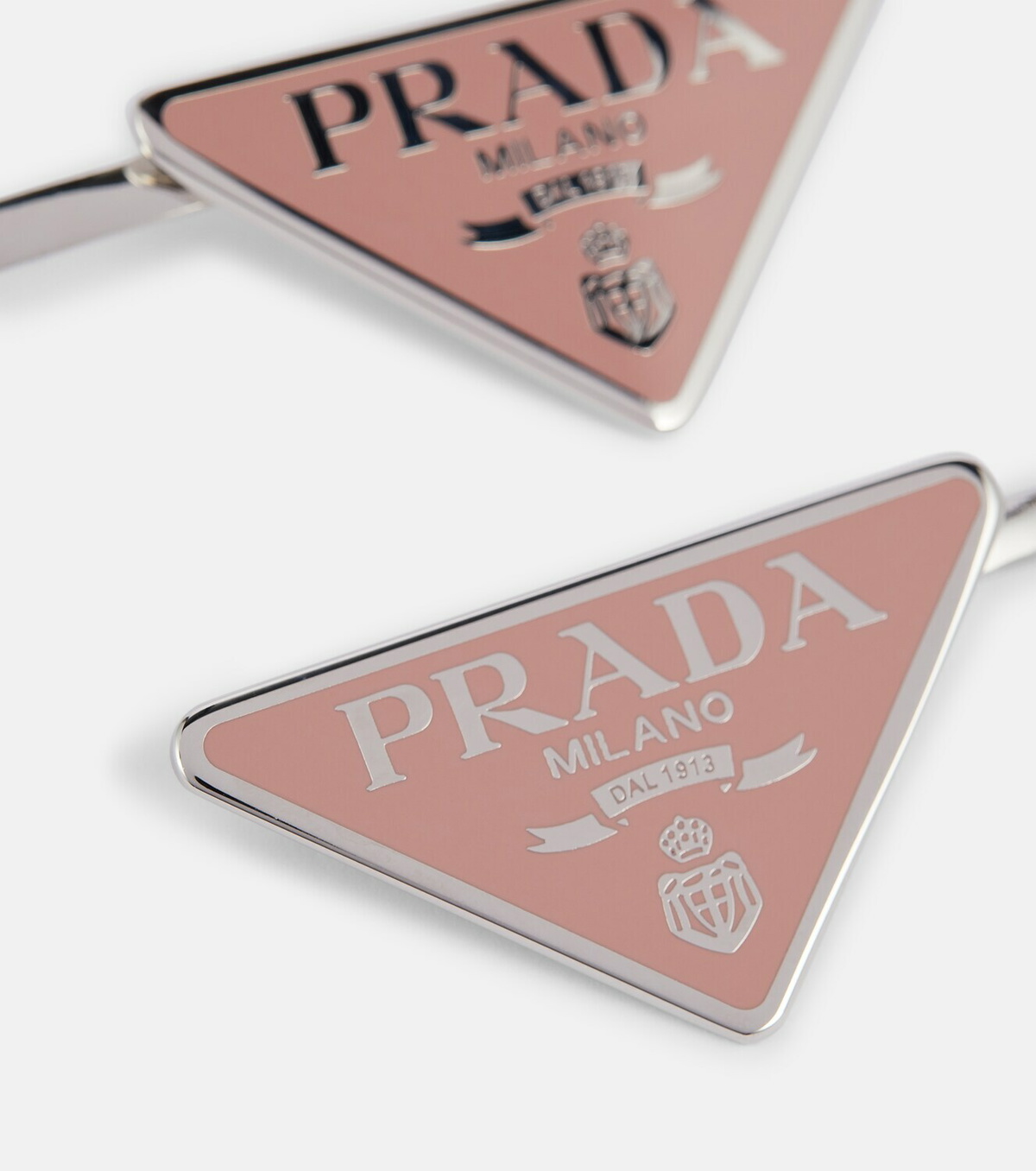 【送料&関税込】Prada Logo Two Hairpin Set Authentic PRADA Logo Hair Pins, Set of 2 From Japan | eBay