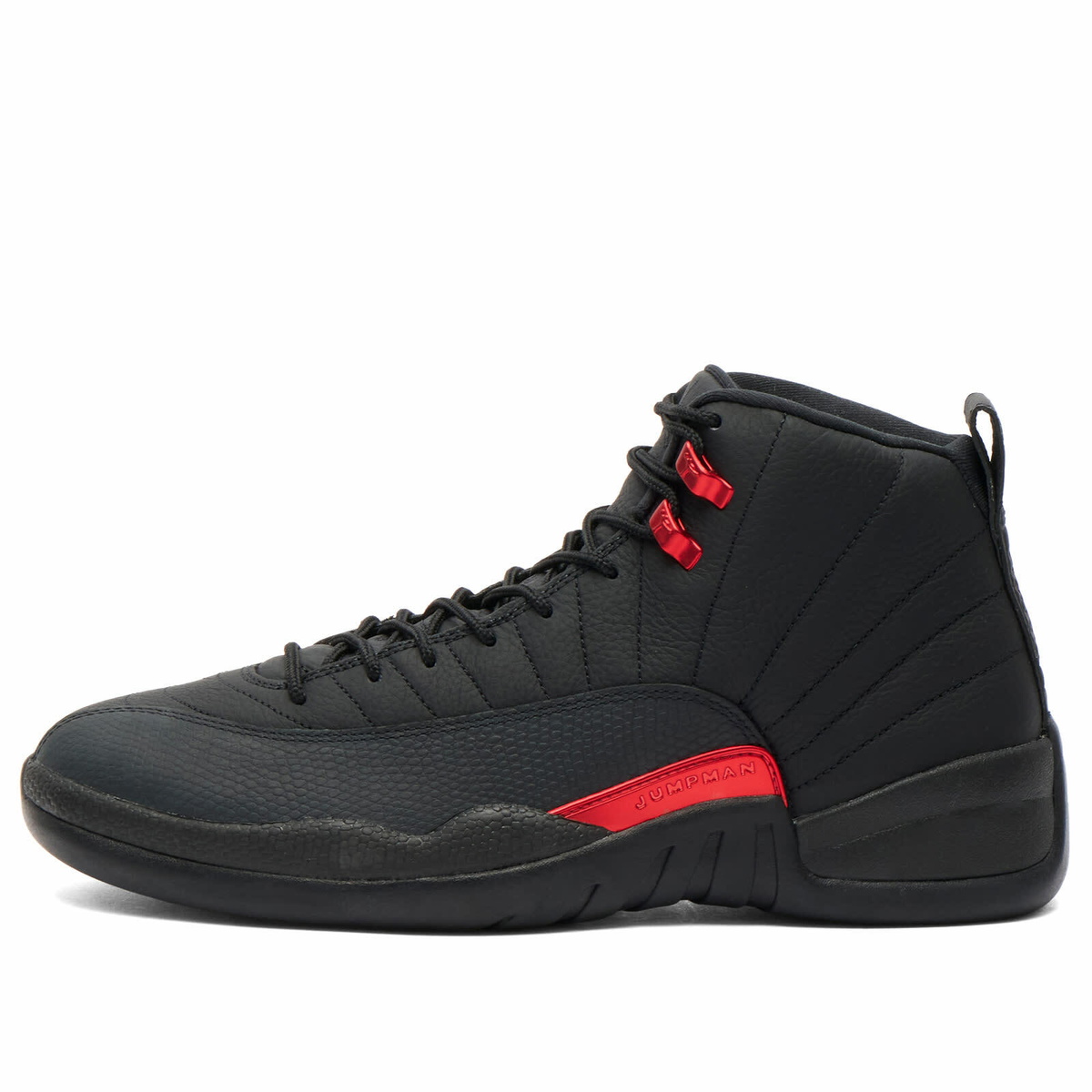 Air Jordan Men's 12 Retro Sneaker in Black/Varsity Red