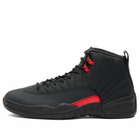 Air Jordan Men's 12 Retro Sneaker in Black/Varsity Red